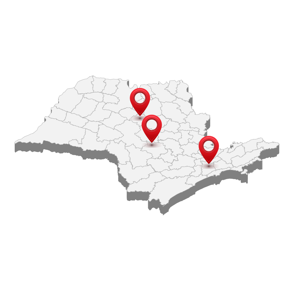 Unidades - Logística e Rastreamento de Cargas para o Estado de São Paulo